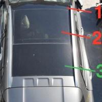 TETTO VETRO MERCEDES GLA X156 - REAR GLASS ROOF
