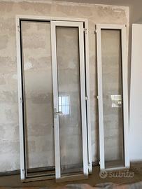 Porta balcone taglio termico bianco 103 x 241 cm
