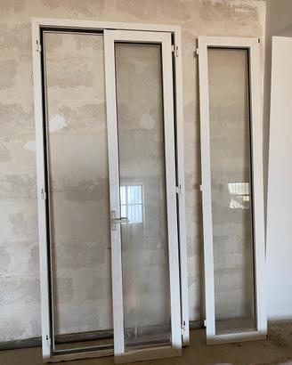 Porta balcone taglio termico bianco 103 x 241 cm