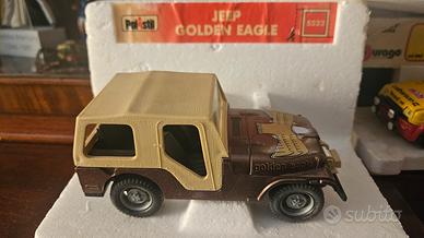polistil jeep golden eagle vintage