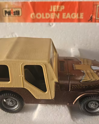 polistil jeep golden eagle vintage