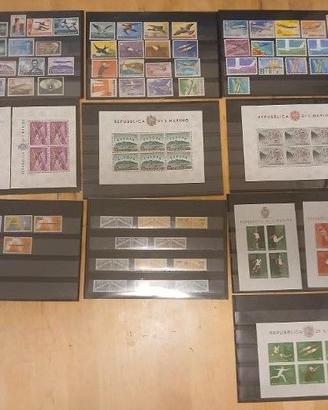 SAN MARINO LOTTO NUOVO MNH ** POSTA AEREA PACCHI E
