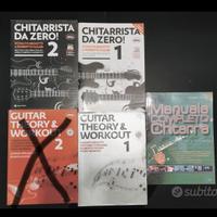 Vari manuali chitarra