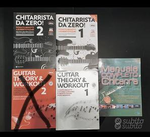 Vari manuali chitarra