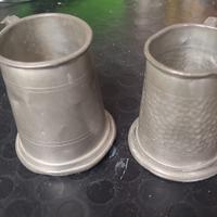 Boccale inglese in peltro Retro'