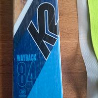 Sci da Scialpinismo, attacchi e set. Come nuovi!