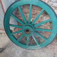 ruote carro legno