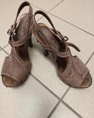 sandali donna vera pelle 