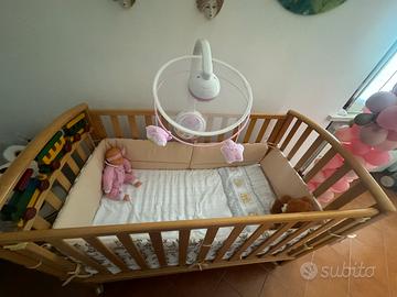 Lettino Foppapedretti con materasso