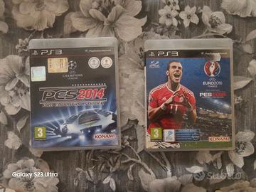 PES 2014 e PES 2016 per PS3