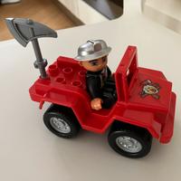 Lego duplo jeep pompieri