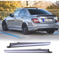 PROFILI LATERALI PER MERCEDES CLASSE C W204 LOOK A