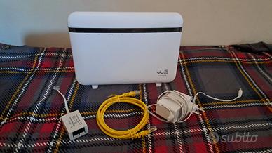 Modem Wi-Fi 6 Wind 3 Hub ZTE ZXHN H389X Fibra