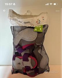 protezioni bambina per monopattino/skate/pattini