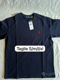 maglia classica blu ralph lauren