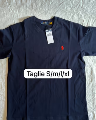 maglia classica blu ralph lauren