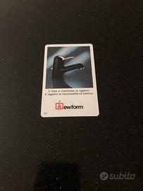 Scheda telefonica - rubinetterie newform