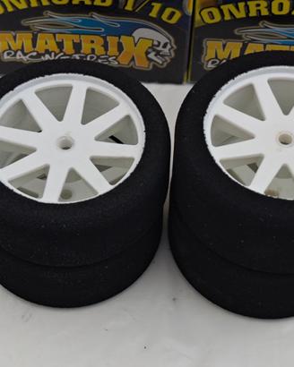 GOMME IN SPUGNA MATRIX RACING TIRES 1/10 ON-ROAD