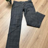 Pantaloni Conbipel quadri 48