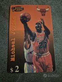 carta telefonica Micheal Jordan NBA FINALS del '98