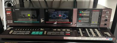 Doppia piastra di registrazione Aiwa WX-220