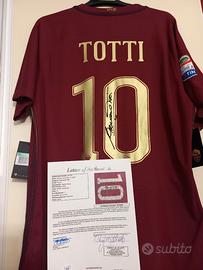 Maglia as roma Francesco Totti Derby SPQR COA-R