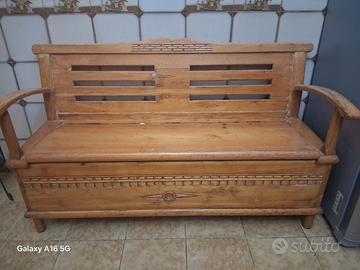 panca in legno