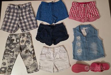 21 pezzi abbigliamento bimba 4/5 e 5/6 anni