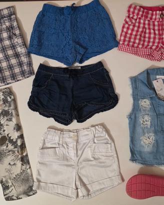 21 pezzi abbigliamento bimba 4/5 e 5/6 anni