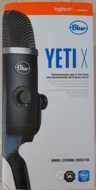 microfono Logitech YETY X BLUE