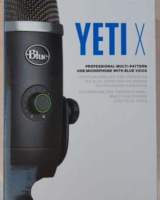 microfono Logitech YETY X BLUE