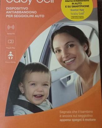 Dispositivo seggiolino auto antiabbandono