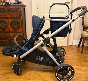 Passeggino gemellare/fratellare cybex e-gazelle S
