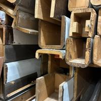 Travi e pilastri scatolari in legno
