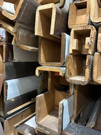 Travi e pilastri scatolari in legno