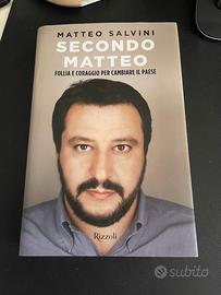 Libro Autografato Secondo Matteo di Matteo Salvini