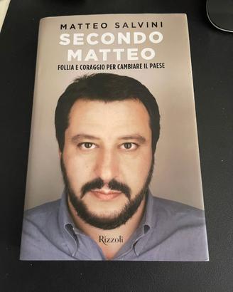 Libro Autografato Secondo Matteo di Matteo Salvini