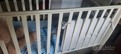 Culla lettino con sbarre