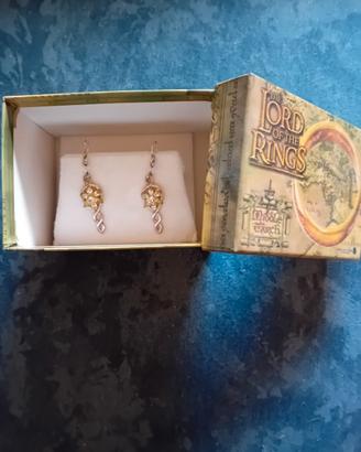 Orecchini signore degli anelli 