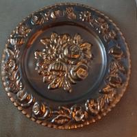 piatto in rame decorativo