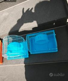  n.2 gabbie per criceti  mai usate perfette