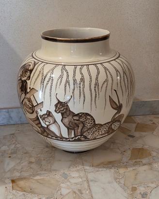 Vaso decorato.