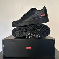 Nike Air Force 1 Low Supreme Nere, Taglia 43