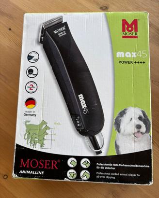 Tosatrice per cani Moser max45