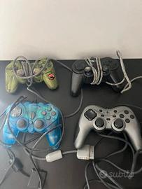Lotto 4 controller PS2 PlayStation 2 Logitech