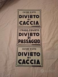 Tris Cartelli Vintage Anni '89/'90 - Originali