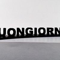 STAMPA 3D BUONGIORNO UNCAZZO curvata