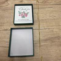 Collana con iniziale lettera I NUOVA color ORO