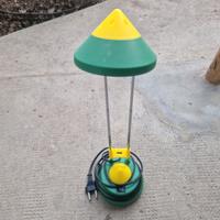 Lampada TUV da tavolo alogena anni 80 telescopica