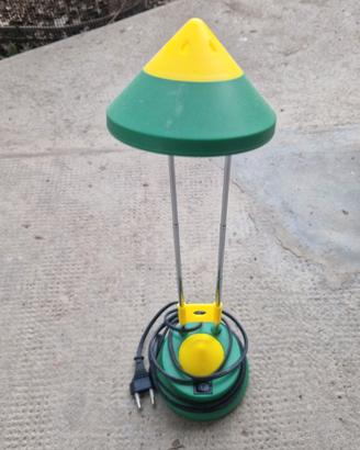 Lampada TUV da tavolo alogena anni 80 telescopica